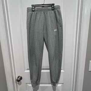 Nike Gray Club Fleece Joggers